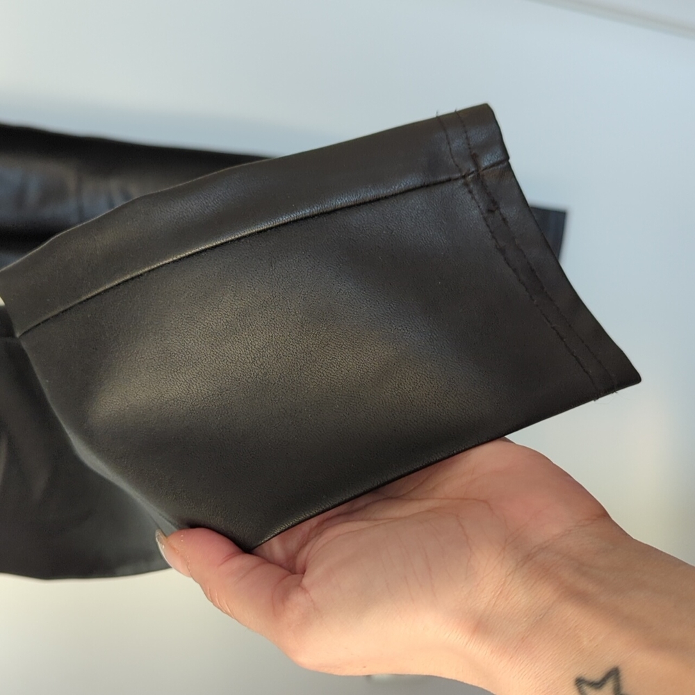 Wilfred Free Leather look leggings - Picture 3 of 5